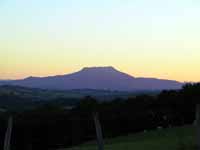 Un coucher de soleil, sur la Rhune